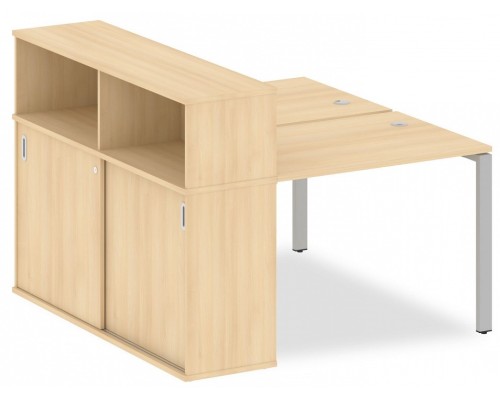 Стол письменный Metal System БП.РС-СШК-2.1 Т