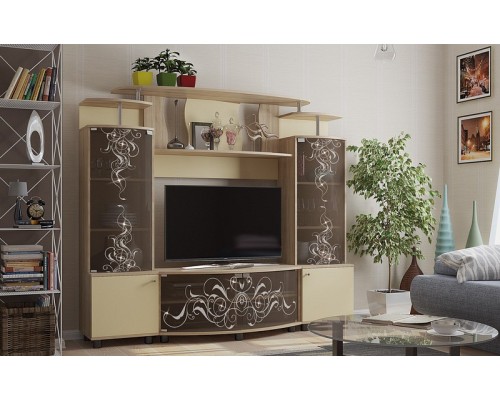 Стенка для гостиной Зефир люкс