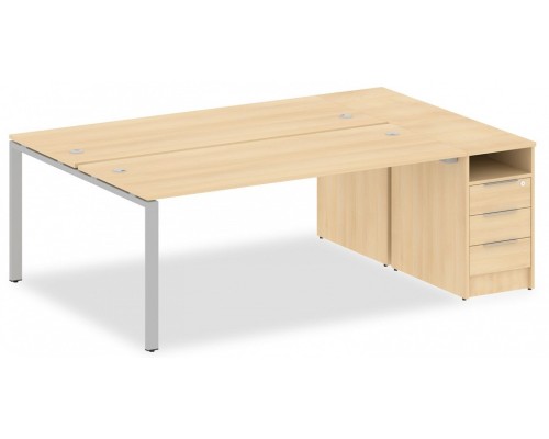 Стол письменный Metal System БП.РС-СТП-2.5