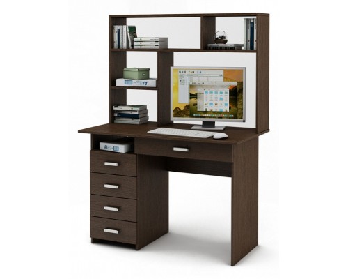 Стол компьютерный Лайт-4Я СН