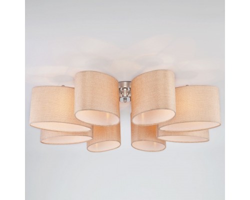 Потолочная люстра Eurosvet Elipse 60083/8 хром