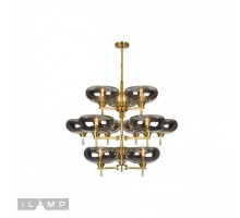 Люстра на штанге iLamp Rivoli 6607/12 GD