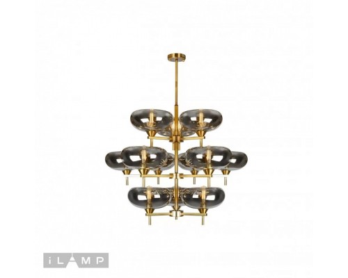 Люстра на штанге iLamp Rivoli 6607/12 GD
