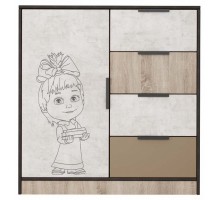 Комод Маша и медведь Loft