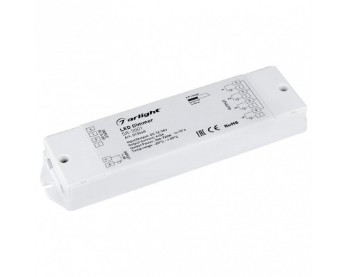 Контроллер-диммер Arlight SR-2001 SR-2001 (12-36V, 240-720W, 1-10V, 4CH)