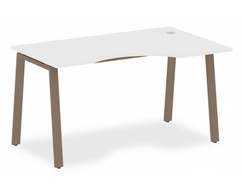 Стол офисный Metal System БА.СА-2 (R)