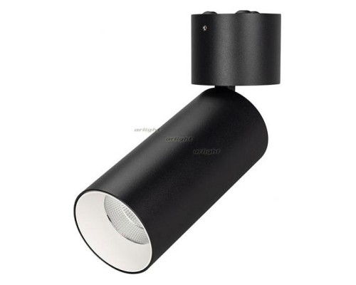 Светильник на штанге Arlight SP-POLO-SURFACE-FLAP-R65-8W White5000 (BK-WH, 40 deg) 027537