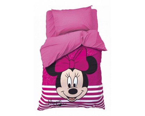Постельное белье полутораспальное Минни Маус
