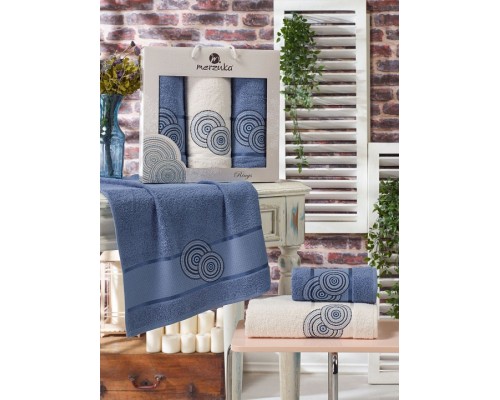 Набор полотенец для ванной Rings