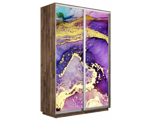 Шкаф-купе Экспресс Фото дуо 1018 1400x600x2400