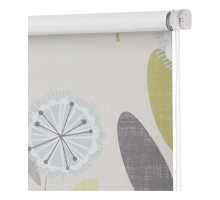 Штора рулонная (70x160 см) Блэкаут Одуванчик