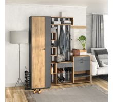 Стенка для прихожей Мини Лайт Комп.7