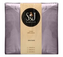 Простыня евростандарт S&J S