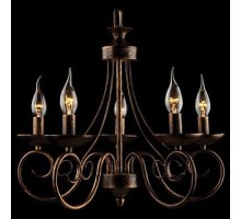 Подвесная люстра Eurosvet Provence 22404/5 черный с золотом