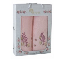 Набор из 2 полотенец для ванной (70x140 см) Mahiza