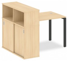 Стол письменный Metal System БП.РС-СШК-3.1 Т