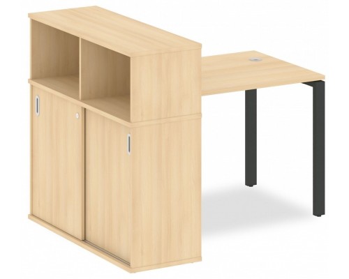 Стол письменный Metal System БП.РС-СШК-3.1 Т