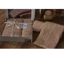 Набор из 2 полотенец для ванной ELINDA