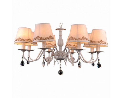 Подвесная люстра Natali Kovaltseva Biarritz Biarritz 70038-8C IVORY GOLD