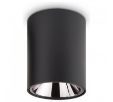 Накладной светильник Ideal Lux Nitro NITRO 15W ROUND NERO