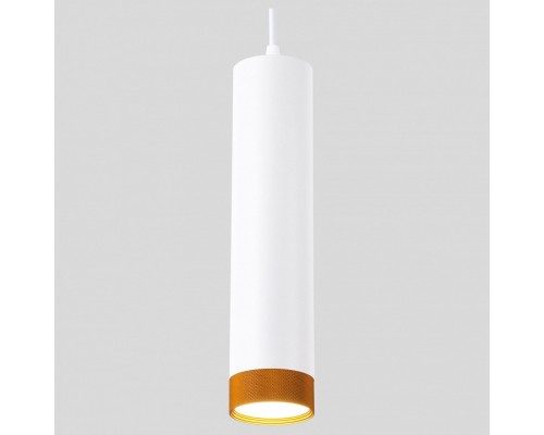 Подвесной светильник Eurosvet Tony 50164/1 LED белый/золото