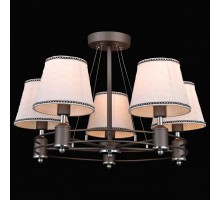 Люстра на штанге Natali Kovaltseva Lord LORD 75095/5C ANTIQUE GRAY