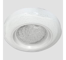 Накладной светильник Ambrella Orbital Crystal Sand FS1233 WH/SD 48W D390