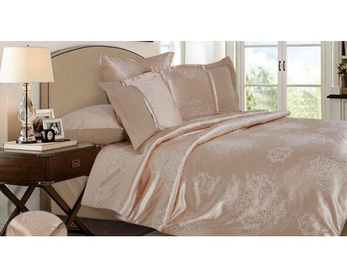 Постельное белье евростандарт Satin jacquard
