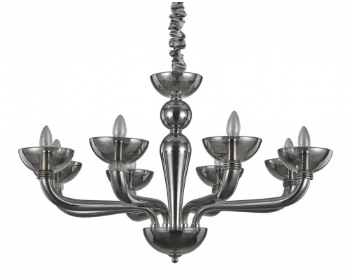 Подвесная люстра Ideal Lux Casanova CASANOVA SP8 FUME