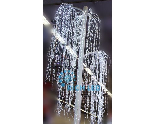 Сакура световая (4.1x1.5 м) RL-TRB24-410*150-3360-W/W