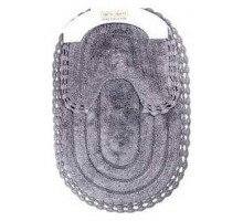 Набор из 2 ковриков для ванной Selena S.313тфиолет