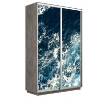 Шкаф-купе Экспресс Фото дуо 1015 1400x450x2400