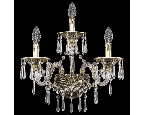 Бра Bohemia Ivele Crystal 1610 16103B/2+1/165/XL GB