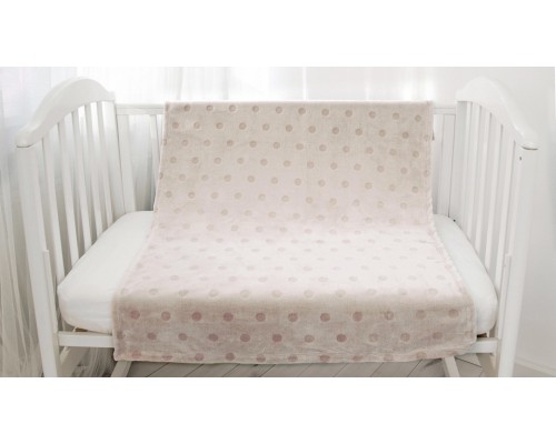 Плед (75х100 см) Горох