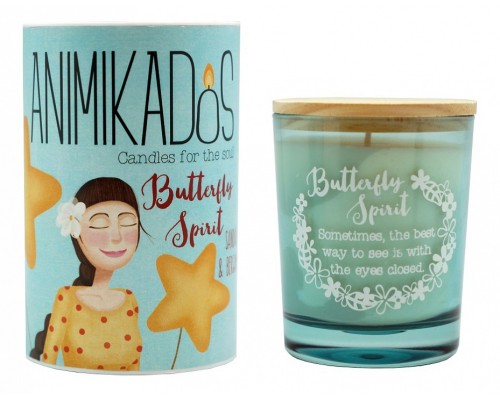 Свеча ароматическая (9.1 см) Butterfly Spirit VV007NSAMGB