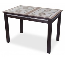 Стол обеденный Вальс со стеклом