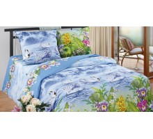 Постельное белье евростандарт Swan Lake