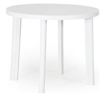 Стол обеденный Tondo 6006WH белый