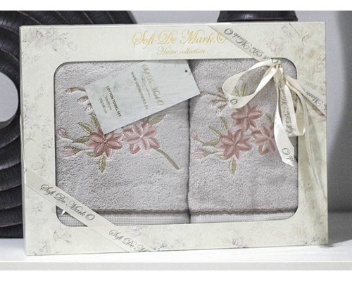 Набор из 2 полотенец для ванной Nuans S.038стоне