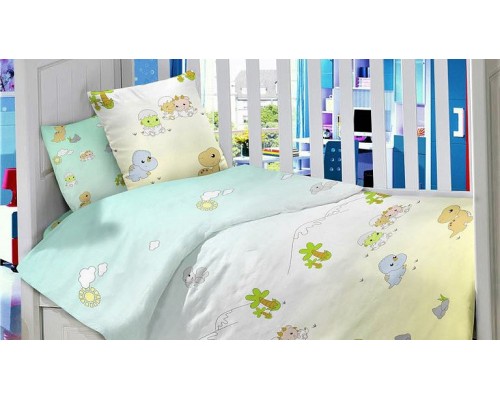 Постельное белье детское Динозаврики