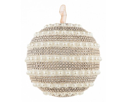 Елочный шар (18 см) Rose Gold 860-1008