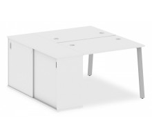 Стол письменный Metal System БА.РС-СШК-1.1