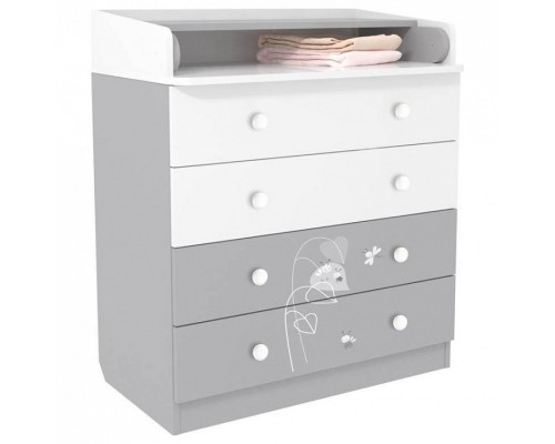 Комод пеленальный Polini kids French 1580 Amis