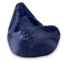 Кресло-мешок Темно-синее Оксфорд L