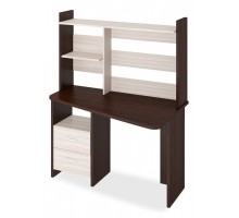 Стол компьютерный Домино Лайт СКЛ-Трап120+НКЛ-120