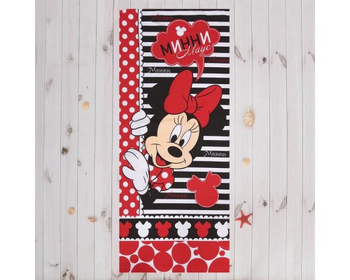 Полотенце деткое (60x140 см) Минни Маус