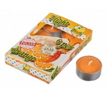 Набор из 6 свечей ароматических (4x2 см) Апельсин 348-480