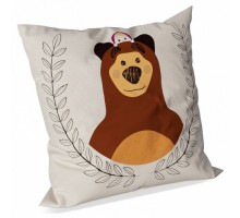 Подушка декоративная Маша и медведь