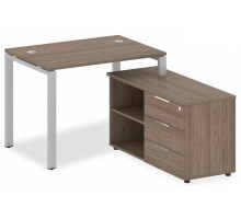 Стол письменный Metal System БП.РС-СТС-2.1 (R)