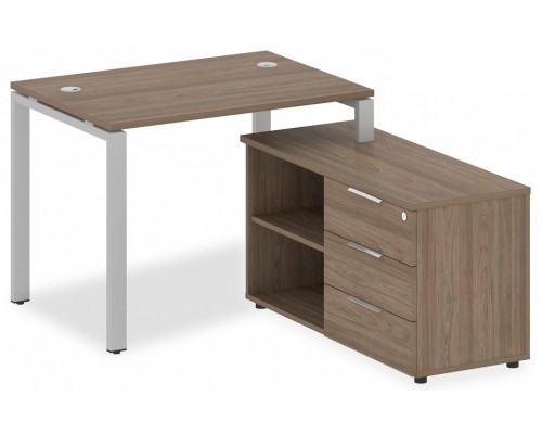 Стол письменный Metal System БП.РС-СТС-2.1 (R)